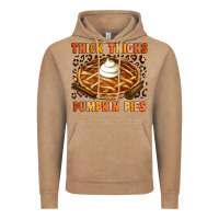 Vintage Coffee Thick Thighs Pumpkin Pies Vintage Hoodie - Artiststas