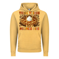 Vintage Mustard Thick Thighs Pumpkin Pies Vintage Hoodie - Artiststas