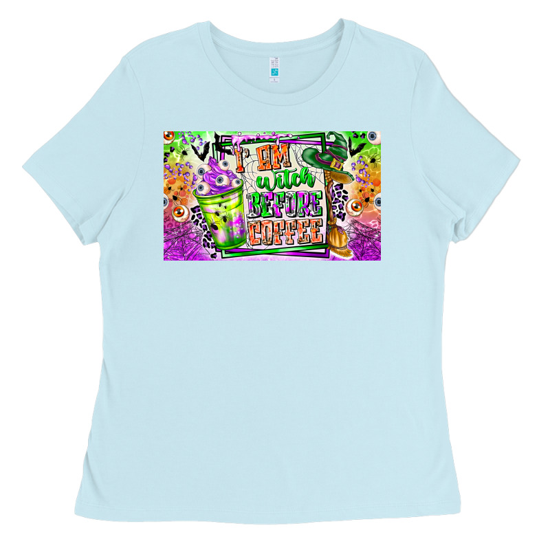 I Am Witch Coffee Kids Cup Ladies Tee by CowhideDigitalArt | Teevron