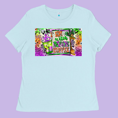 I Am Witch Coffee Kids Cup Ladies Tee Designed By Cowhidedigitalart
