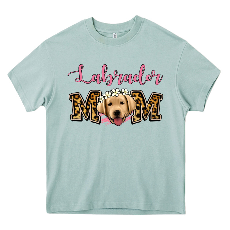 Labrador Mom Heavy Core Tee by Jasminsmagicworld | Teevron