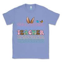 Colony Blue Easter bunny Teacher Classic Tee - OliviaCreatesArt