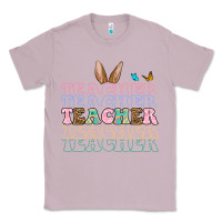 Lilac Easter bunny Teacher Classic Tee - OliviaCreatesArt