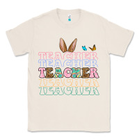 Natural Easter bunny Teacher Classic Tee - OliviaCreatesArt
