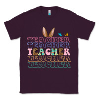 Plum Easter bunny Teacher Classic Tee - OliviaCreatesArt
