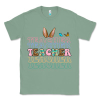 Sage Easter bunny Teacher Classic Tee - OliviaCreatesArt