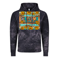 Cloud Black Welcome fall Vintage Hoodie - Artiststas