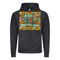 Vintage Black Welcome fall Vintage Hoodie - Artiststas