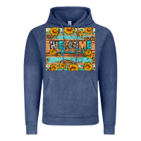 Vintage Denim Welcome fall Vintage Hoodie - Artiststas
