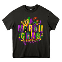 Asphalt mardi gras queen Heavy Core Tee - FaDigitalArtStudio