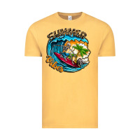 Vintage Mustard Summer Vibes Vintage Tee - CowhideDigitalArt