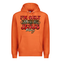 Carrot i'm only talking to jesus today christmas Premium Hoodie - BarkalooDesign