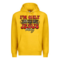 Lemon i'm only talking to jesus today christmas Premium Hoodie - BarkalooDesign
