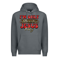 Rock i'm only talking to jesus today christmas Premium Hoodie - BarkalooDesign