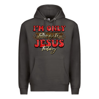Smoke i'm only talking to jesus today christmas Premium Hoodie - BarkalooDesign