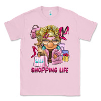 Bubblegum Pink shopping life  gnome Classic Tee - BarkalooDesign