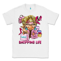 White shopping life  gnome Classic Tee - BarkalooDesign