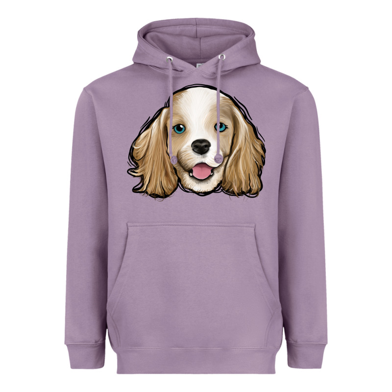 Cocker Spaniel Heavyweight Hoodie by Jasminsmagicworld | Teevron
