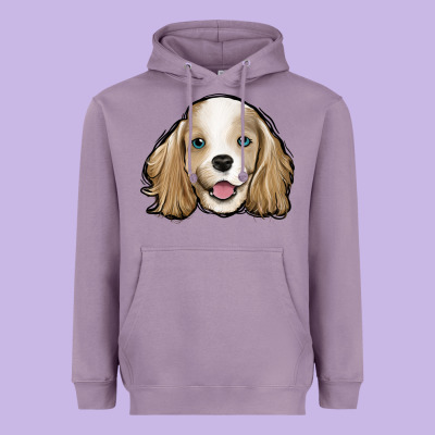 Cocker Spaniel Heavyweight Hoodie Designed By Jasminsmagicworld