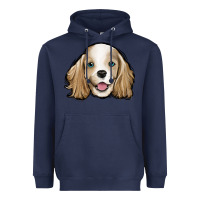 Navy cocker spaniel Heavyweight Hoodie - Jasminsmagicworld