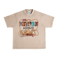 French Oak My Western Watching Blanket Urban Heavy Tee - CowhideDigitalArt