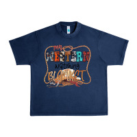 Navy My Western Watching Blanket Urban Heavy Tee - CowhideDigitalArt