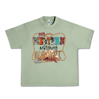 Oil Green My Western Watching Blanket Urban Heavy Tee - CowhideDigitalArt
