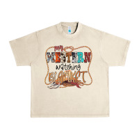 Sandshell My Western Watching Blanket Urban Heavy Tee - CowhideDigitalArt