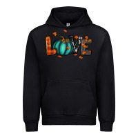 Black fall love Urban Hoodie - RanaPortraitStore