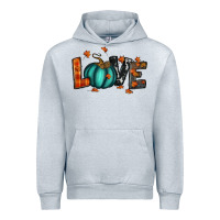 Heather Grey fall love Urban Hoodie - RanaPortraitStore