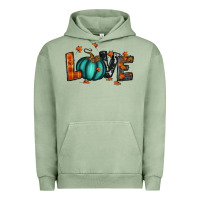 Pigment Oil Green fall love Urban Hoodie - RanaPortraitStore