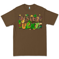 Cacao Western Lucky Premium Tee - FaDigitalArtStudio
