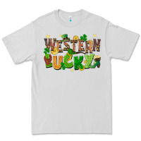 Dove Grey Western Lucky Premium Tee - FaDigitalArtStudio