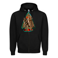 Black howling wolves arrowhead Zipper Hoodie - Jasminsmagicworld