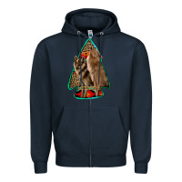 Navy howling wolves arrowhead Zipper Hoodie - Jasminsmagicworld