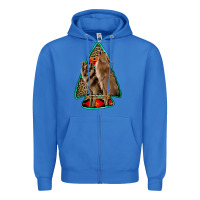 True Royal howling wolves arrowhead Zipper Hoodie - Jasminsmagicworld