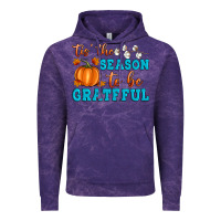 Cloud Purple Tis' the Season To Be Grateful Vintage Hoodie - Artiststas