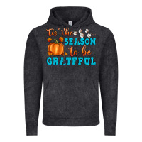 Vintage Black Tis' the Season To Be Grateful Vintage Hoodie - Artiststas
