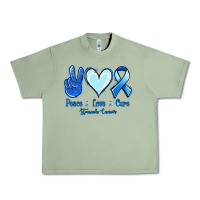 Oil Green Peace Love Cure Stomach Cancer Urban Heavy Tee - Jasminsmagicworld