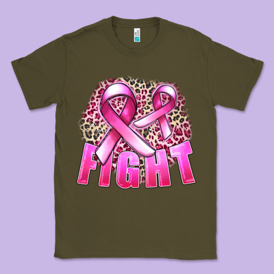 Fight Cancer Classic Tee Designed By Fadigitalartstudio