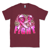 Burgundy fight cancer Classic Tee - FaDigitalArtStudio