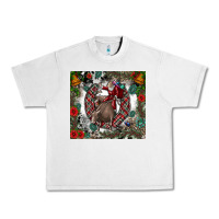 Lunar Rock Rodeo Santa Urban Heavy Tee - CowhideDigitalArt