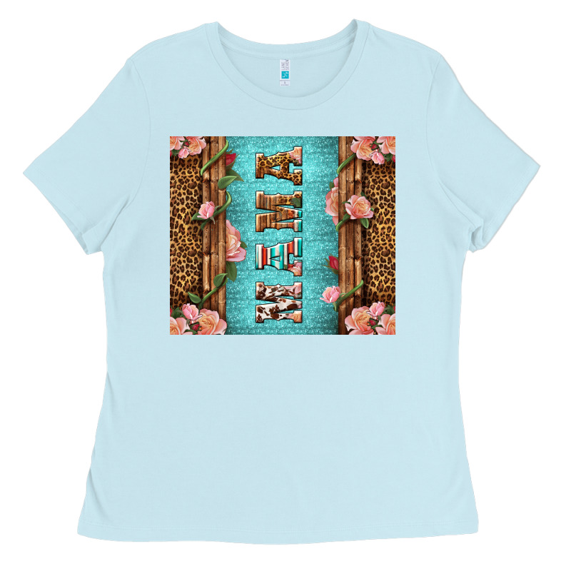 Western Mama Pink Roses Mother's Day Ladies Tee by LillyAllenDesigns | Teevron