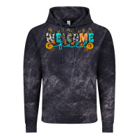 Cloud Black Welcome fall Vintage Hoodie - Artiststas