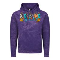 Cloud Purple Welcome fall Vintage Hoodie - Artiststas