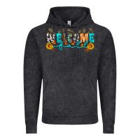 Vintage Black Welcome fall Vintage Hoodie - Artiststas