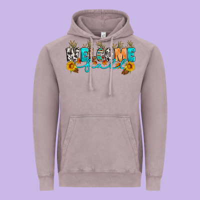 Welcome Fall Vintage Hoodie Designed By Artiststas
