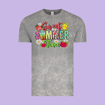 Sweet Summer Time Vintage Tee Designed By Cowhidedigitalart