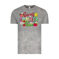Cloud Rock Sweet Summer Time Vintage Tee - CowhideDigitalArt