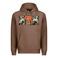 Chestnut Cow Mom Premium Hoodie - Jasminsmagicworld